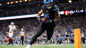 Jahmyr Gibbs Rescues Lions With Long TD Run In OT For 34 27 Win Over Giants. FOX 4 Kansas City WDAF TV. News, Weather, Sports, HD wallpaper