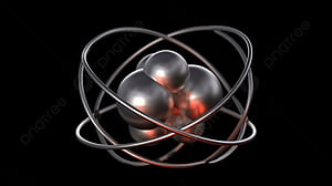 Lithium Atom Background, HD wallpaper