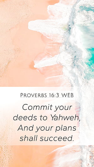 Proverbs 16:3, HD phone wallpaper
