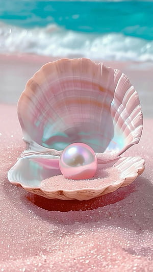 PEARLS ideas. pearls, sea shells, beautiful ocean, HD phone wallpaper