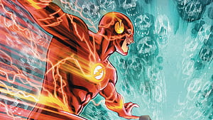 Comic, Flash, HD wallpaper