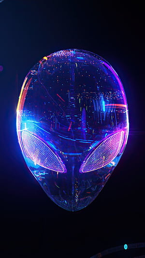 Alien Head, Alien Face, HD phone wallpaper