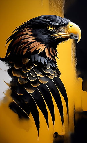 Eagle artwork, Eagle tattoo, Eagle, HD phone wallpaper