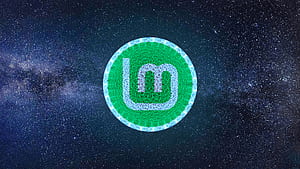 Linux Mint , Background, Linux Mint Blue, HD wallpaper