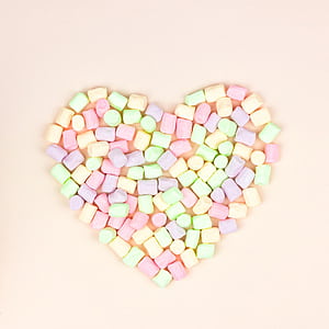 Marshmallows Candy, HD phone wallpaper