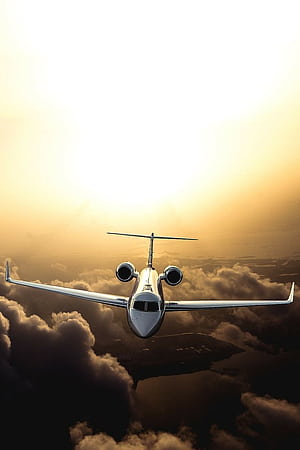 Gulfstream G550, Business Jet, HD phone wallpaper