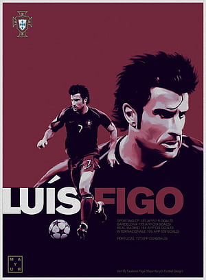 Luis Figo - Behance, HD phone wallpaper