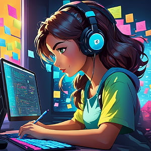 Coding hobby, Coder Girl, HD phone wallpaper