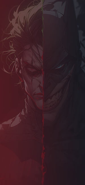 Bizarre Batman & Joker Aesthetic, DC Android, HD phone wallpaper