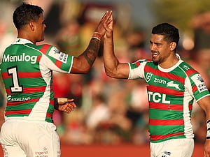 Cody Walker and Latrell Mitchell made their debuts against each other but now have an unbreakable bond at Souths, HD wallpaper