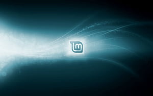Linux Mint Blue, HD wallpaper