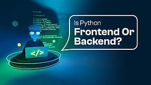 Is Python Frontend Or Backend, Backend Developer, HD wallpaper