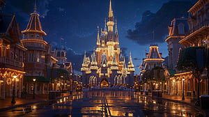 Enchanted Nights at Cinderella Castle, Walt Disney World, Cinderella Castle, castle, HD wallpaper