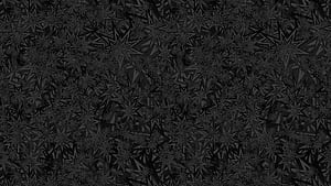 Black Pattern, HD wallpaper