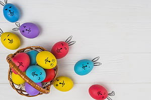 Easter Eggs — Bright Holiday, easter egg, holiday, Easter, HD wallpaper