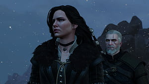 Yennefer & Geralt, HD wallpaper