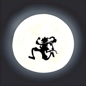 Monkey D Luffy, Luffy Moon, HD phone wallpaper