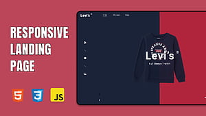 GitHub Responsive Landing Page Using Html Css Js, HD wallpaper