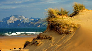 Dune beach of Laredo, Cantabria, Spain. Windows Spotlight, HD wallpaper