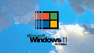 Windows 11 edition by Eskai García on Dribbble, Retro Windows 11, HD wallpaper