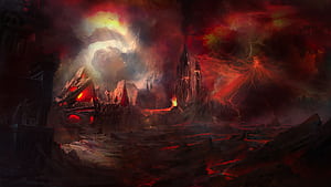 Hellscape, HD wallpaper