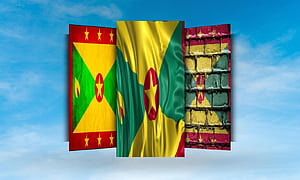 Grenada Flag, HD wallpaper