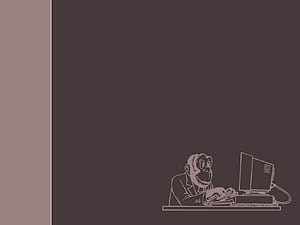 Computer, Monkey, Technology, Other, HD wallpaper