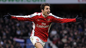 Fabregas'm a happier Gunner, Cesc Fabregas, HD wallpaper