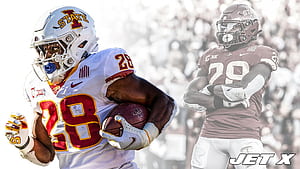 New York Jets trade up with Giants, take RB Breece Hall at No. 36, HD wallpaper