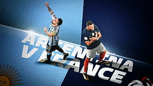 Mbappe v Messi FIFA 2022 World Cup , Sports , and Background, HD wallpaper