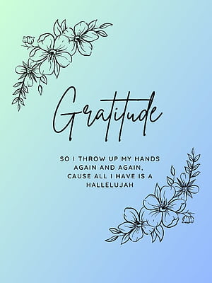 Gratitude Wall Art Brandon Lake, HD phone wallpaper