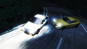 Initial D Rx7, HD wallpaper