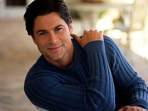 Actor Rob Lowe in profile, HD wallpaper