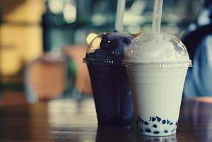 Spring Bubble Tea, HD wallpaper