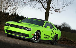 Green Hellcat, HD wallpaper