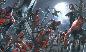 Hero Datafiles: Cosmic Spider Man. Marvel Plot Points, HD wallpaper