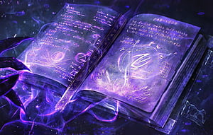 Magic Library, HD wallpaper