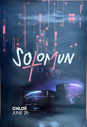 Solomun + 1 at Pacha June 25 Official Poster, HD phone wallpaper