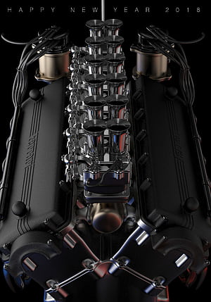V12 Engine, HD phone wallpaper