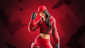 Ruby Fortnite s, Ruby Fortnite for, Ruby Red, HD wallpaper