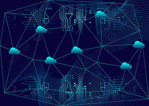 Cloud Computing Background, Web, Cloud Network, HD wallpaper