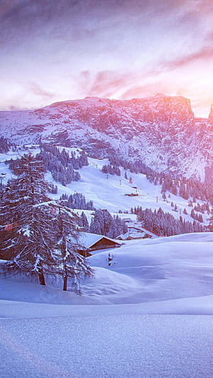 Ski Mountain Slope, Ski Slopes, HD phone wallpaper