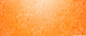 Orange Geometric Triangles Pattern, HD wallpaper