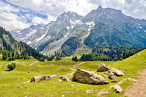 Sonmarg, HD wallpaper