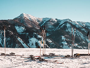 Ski Mountain, HD wallpaper