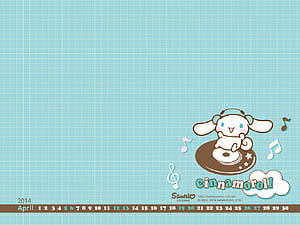 Cinnamoroll Computer, HD wallpaper