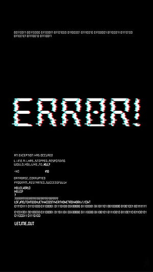 code, virus, glitch, dark, crash, error, Dark Programmer, HD phone wallpaper