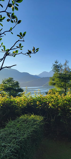 Sun Moon Lake view from Lalu hotel, HD phone wallpaper