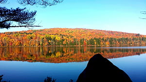 Lake George Regional Park Street Skowhegan, HD wallpaper