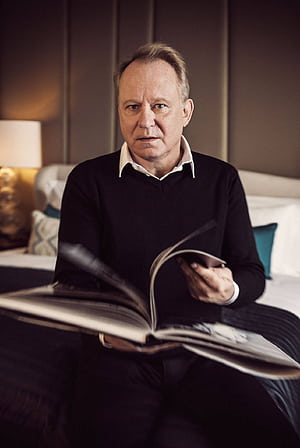Renowned Swedish Actor Stellan Skarsgard Posing for King Magazine hoot, Stellan Skarsgård, HD phone wallpaper